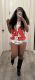 Pre Order: About 7 work days shipping Fashion V Neck Print T Shirt YUEM-220293