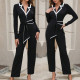 Color Block Long Sleeve Jumpsuit SFY-2790