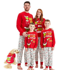 Christmas Printed Home Parent-Child Set GSGS-0632