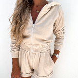 Casual Sport Hoodies Long Sleeve Pants Suit YMZY-0187