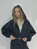 Fashion Long Sleeve Hooded Sweatshirt YMZY-61010