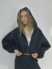 Fashion Long Sleeve Hooded Sweatshirt YMZY-61010