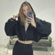 Fashion Long Sleeve Hooded Sweatshirt YMZY-61010
