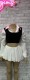 Pre Order: About 7 work days shipping Casual Contrast Color Bubble Two Piece Skirts Set YUEM-50004