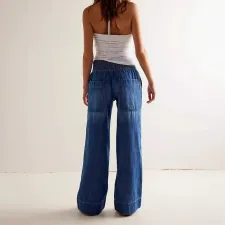Fashion Denim Loose Wide Leg Jeans GKNF-2024
