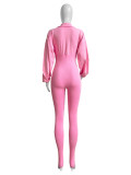 Sexy Deep V Neck Tight Jumpsuit CH-HR24102