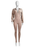 Sexy Deep V Neck Tight Jumpsuit CH-HR24102