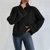 Fashion Knits Flare Sleeve Loose Sweater GDAM-1006