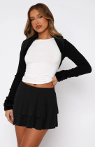 Leopard Print Sexy Pleated Skirt MZ-2876