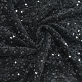 Sequin Velour Sling Backless Maxi Dress BY-7065