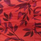 Pus Size Printed Fly Sleeve Big Swing Long Dress GHHE-24329