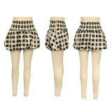 Sexy Plaid Print Ultra Short Pod Skirt SFY-614