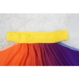 Beach style Wrap Chest Long Skirt Print Set YF-10730