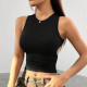 Solid Color Tight Sleeveless Tank Tops GYSQ-CDEA2460