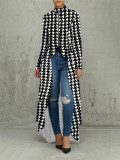 Long Sleeve High Neck Zipper Irregular Dress SFY-321