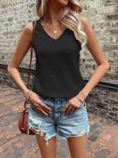 Backless V Neck Sport Tank Tops GYSQ-CVDB0220