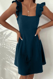 Fashion Solid Color Sleeveless Mini Dress GYSQ-CDBL3030