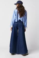 Fashion Washed Loose Wide Leg Jeans XCFF-6816
