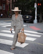 Stripe Lapel Long Sleeve Shirts Pants 2 Piece Set MIL-082