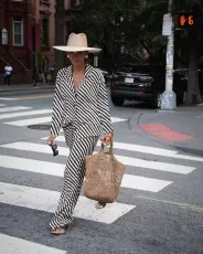 Stripe Lapel Long Sleeve Shirts Pants 2 Piece Set MIL-082