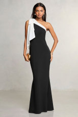 Sexy Slash Shoulder Slim Maxi Dress XHXF-437