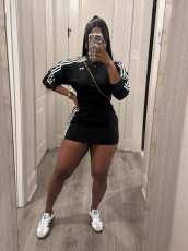 Pre Order: About 7 work days shipping Casual Solid Color Two Piece Shorts Set YUEM-500507