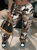 Straight-leg Camouflage Casual Pants GSMJ-1095