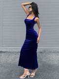 Sexy Backless Sleeveless Fishtail Dress GYSQ-CDDG1420
