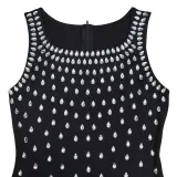 Hot Diamond U Neck Sleeveless Bodycon Dress BY-7117