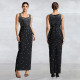 Hot Diamond U Neck Sleeveless Bodycon Dress BY-7117