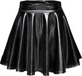 Sexy Solid Color Pleated Mini Skirt GPBY-14428