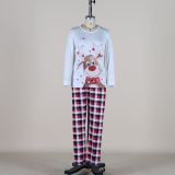 Christmas Moose Printed Parent-Child Pajama Set YLDF-209178-2