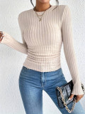 Long Sleeve O Neck T Shirt GYSQ-KTEF1720