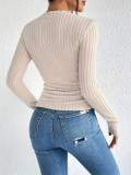 Long Sleeve O Neck T Shirt GYSQ-KTEF1720