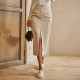 Casual Button Split Half Body Skirt GYSQ-ZRDJ0960