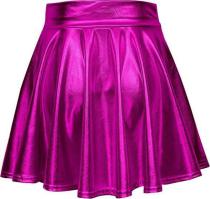 Sexy Solid Color Pleated Mini Skirt GPBY-14428