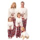 Christmas Moose Printed Parent-Child Pajama Set YLDF-209178-2