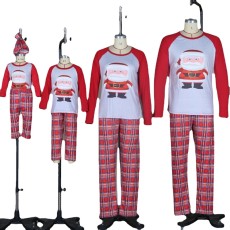 Christmas Letter Print Long Sleeve Casual Parent-child Set YLDF-PD807255