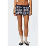 Plaid Print Bottomed Pod Culottes ASL-6769