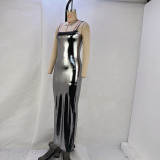 Sexy Off Shoulder Sling Maxi Dress GPBY-14526