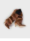 Fashion Stacked Heeled Long Boots GXSJ-128-1