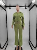Thickened Sweatshirt Suit Casual Print Suit GMJL-XH0015