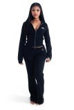 Thickened Sweatshirt Suit Casual Print Suit GMJL-XH0015