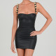 One Shoulder Sling Mini Dress GPBY-14221