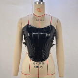 Sexy Bandage Belted Tank Top GPBY-14676