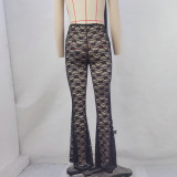 Small Floral Lace See-through Pants GPBY-15212