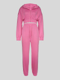 Warm Zipper Sweatshirt Jacket Hooded Sports Suit MIL-102