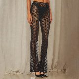Small Floral Lace See-through Pants GPBY-15212