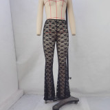 Small Floral Lace See-through Pants GPBY-15212