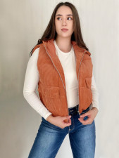 Casual Sleeveless Zipper Vest Coat YH-1050